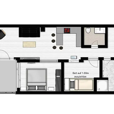 With 2 Bedrooms Feriehus